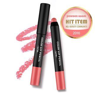Apieu - Color Lip Pencil Satin #rd01 Live High