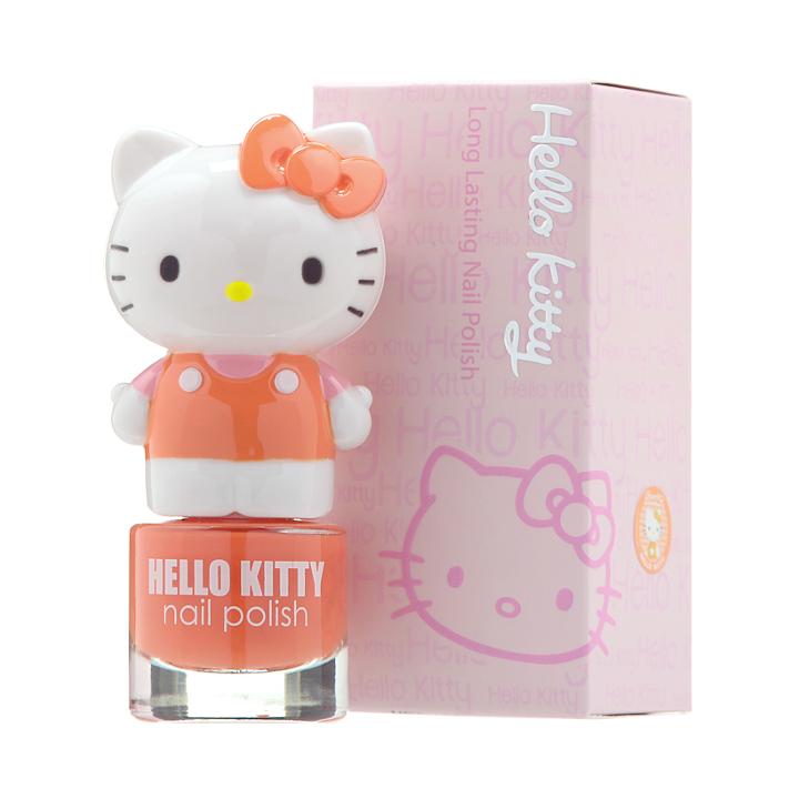 Sanrio - Race Hello Kitty Long Lasting Nail Polish (#02 Orange) 1 Pc