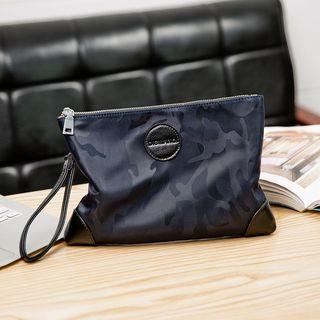 Camo Print Clutch