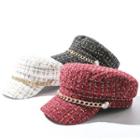 Fabric Chained Military Cap