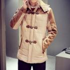 Hooded Color Block Padded Jacket