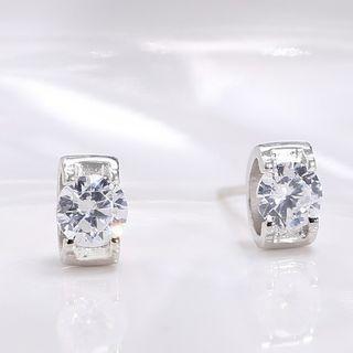 925 Sterling Silver Stud Earring Sterling Silver - One Size