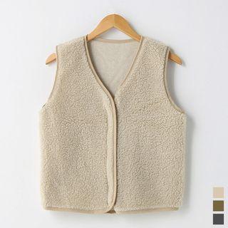 Zipped Fleece Vest