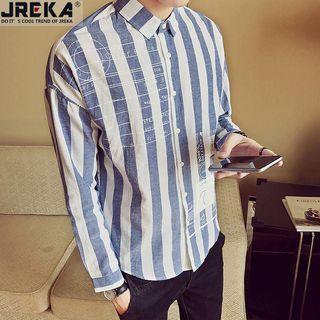 Striped Printed Shirt