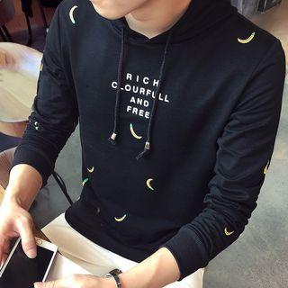 Banana Print Hoodie