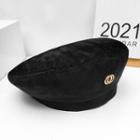 Logo Beret E-301 - Black - One Size