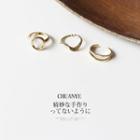 Set Of 3: Alloy Open Ring (assorted Designs) 01# - Type B - Set Of 3 - Gold - One Size