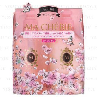 Shiseido - Ma Cherie Sakura Set: Shampoo 450ml + Conditioner 450ml (limited Edition) 2 Pcs