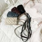Chain-strap Quilted Mini Crossbody Bag