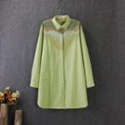 Embroidered Linen Shirt