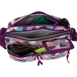 Patterned Nylon Cross Bag