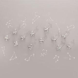 925 Sterling Silver Zodiac Cuff Earring