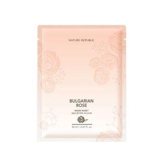 Nature Republic - Bulgarian Rose Essential Mask Sheet 20ml X 1 Pc