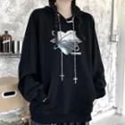 Chained Printed Hoodie