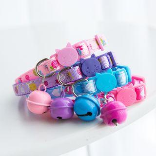 Cat Buckled Choker With Bell