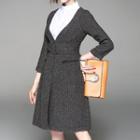 Set: Sleeveless Blouse + 3/4-sleeve Jacket