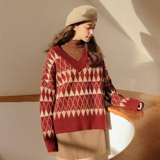 Linger V-neck Sweater