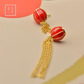 Lantern Non-matching Earring 1 Pair - As Shown In Figure - One Size