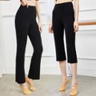 Cropped Straight-fit Dance Pants