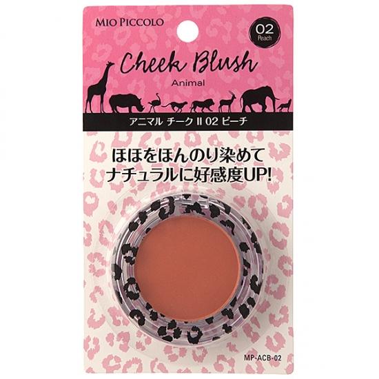 Do-best Tokyo - Mio Piccolo Animal Cheek Blush (#02 Peach) 1 Pc