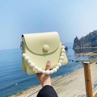 Beaded Flap Handbag