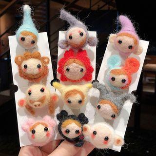 Felt Cartoon Brooch