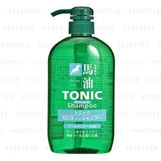 Cosme Station - Kumano Men's Care Horse Oil 2-in-1 Tonic Conditioning Shampoo 600ml