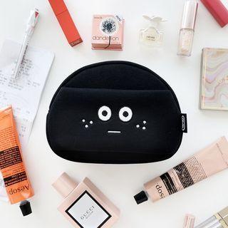Brunch Brother Series Embroidered Pouch - (m) Black - One Size