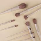 Set Of 10: Makeup Brush Set - Beige - One Size