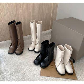 Block-heel Short Boots / Tall Boots ( Various Designs )