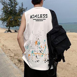 Paint Splatter Tank Top