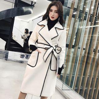 Piped Robe Coat