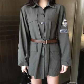 Mini Cargo Shirtdress