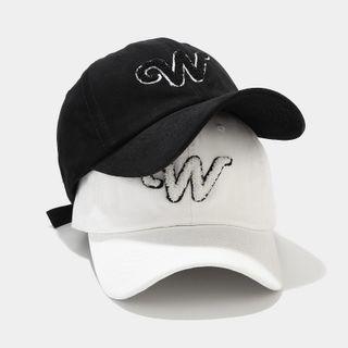 Letter W Baseball Cap