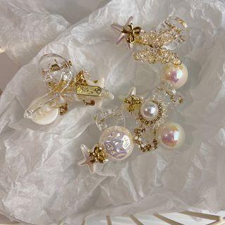 Faux Pearl / Bow / Flower Hair Clip (various Designs)