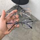 Bow-accent Metal Frame Eyeglasses