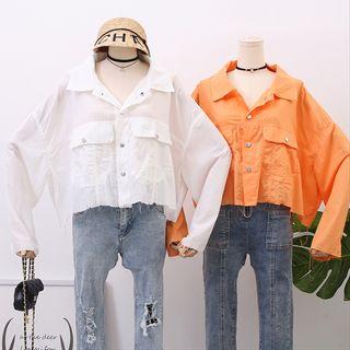 Loose-fit Dolman-sleeved Light Shirt