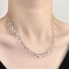 Faux Crystal Alloy Necklace Necklace - Gold - One Size