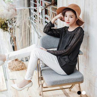 Cut-out Lace Top