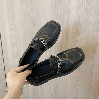 Chain Plain Loafers
