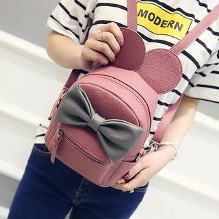 Mouse Ear Bow Mini Backpack