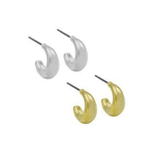 Chunky Open-hoop Earring