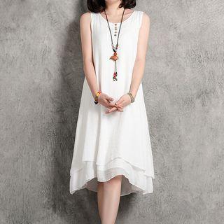 Layered Tank Dress