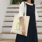 Printed Canvas Tote Bag Woman - Beige - One Size