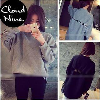 Lace-up Pullover