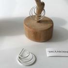 Alloy Layered Open Hoop Earring 1 Pair - Threader Earrings - One Size