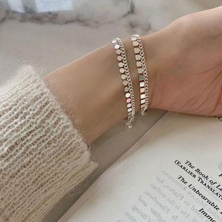 Fringed Sterling Silver Bracelet (various Designs)