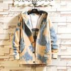 Tie Dye Button-up Hoodie