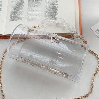 Acrylic Tube Box Mini Chain Crossbody Bag