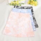 Tie Dye High-waist A-line Skirt